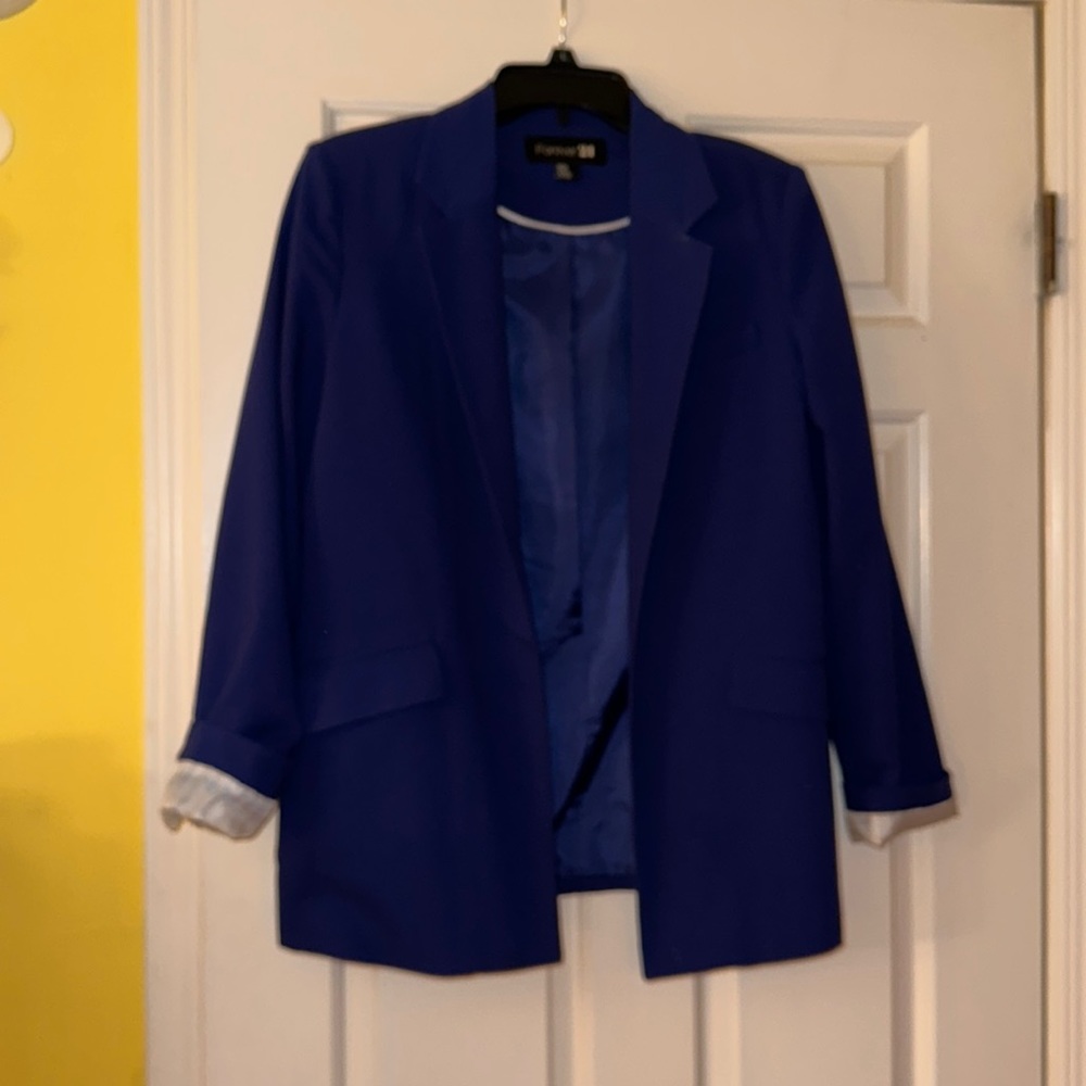 Forever 21 Royal Blue Blazer